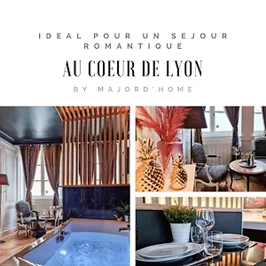 Majord'Home - Le Boudoir - Balnéo - Lyon Centre Lyon